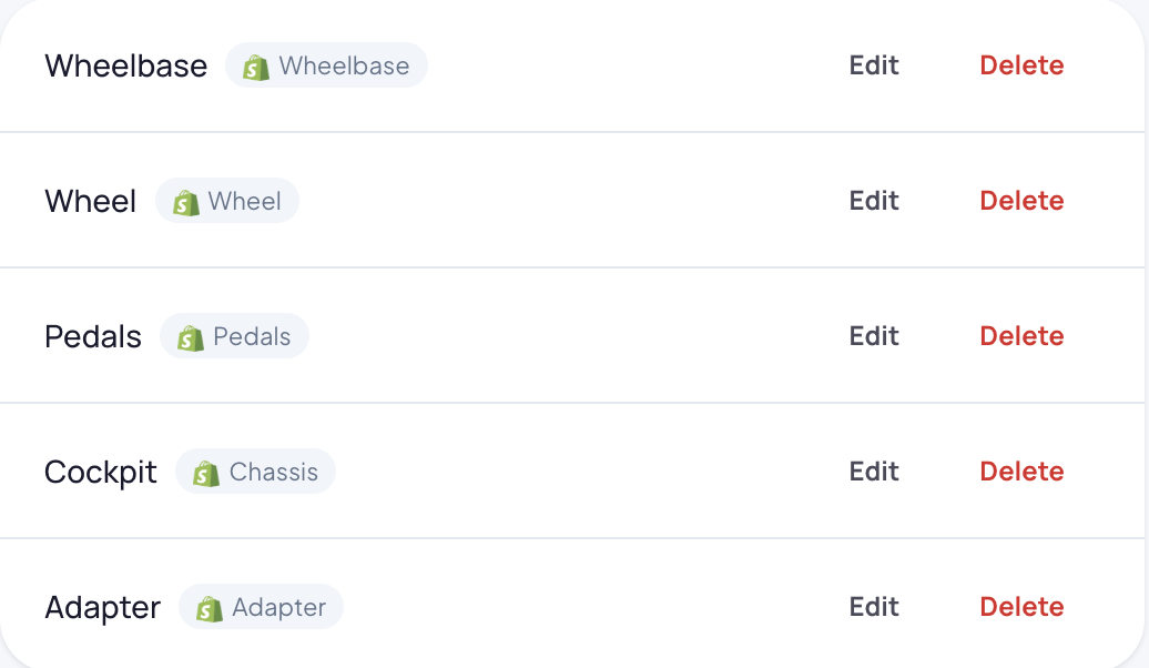Categories