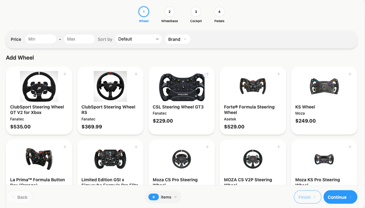 Widget Customization